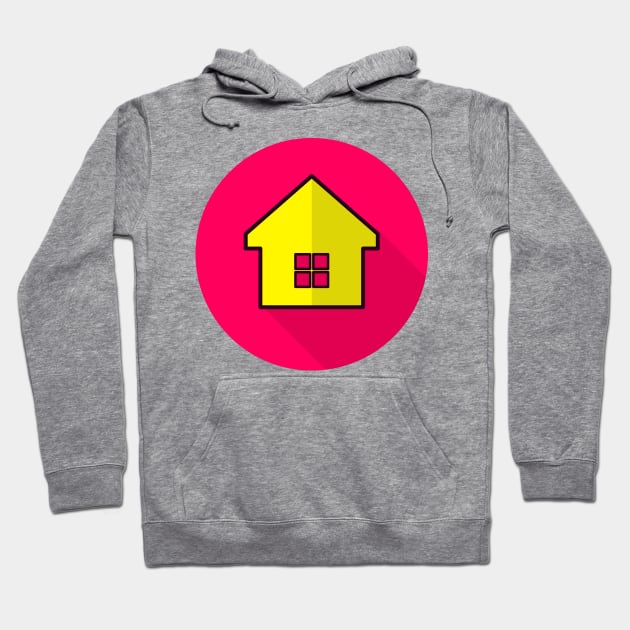 Home icon. Hoodie by AraDesign